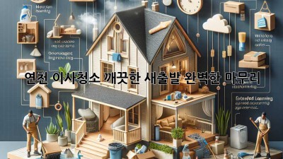 연천 이사청소: 깨끗한 새출발, 완벽한 마무리!